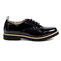 Black Patent - Lifestyle - Lunar Womens-Ladies Geller Oxfords