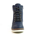 Blue - Pack Shot - Lunar Womens-Ladies Wolfsburg Waterproof Winter Boots