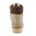 Stone - Back - Lunar Womens-Ladies Roberta Waterproof Ankle Boots