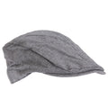 BLACK-WHITE - Front - Tom Franks Mens Check Driving Cap