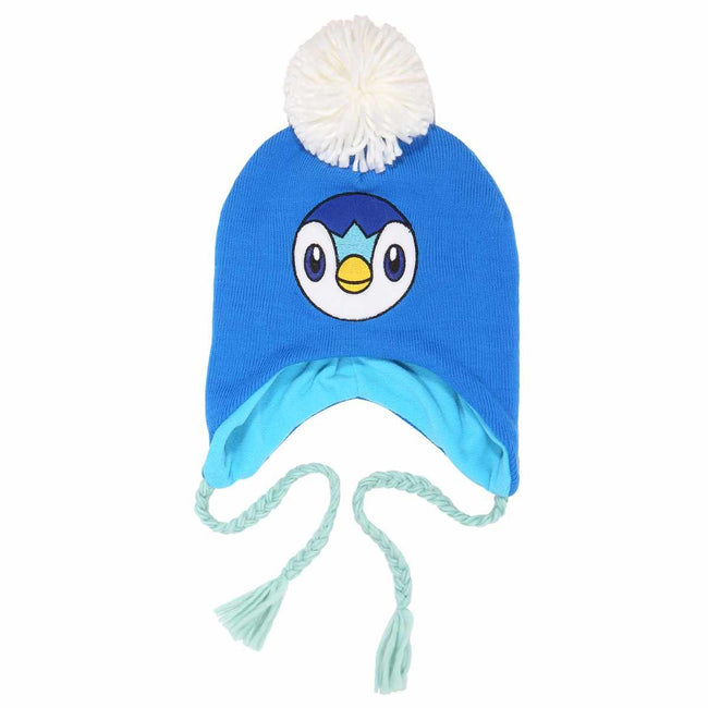 Blue - Front - Pokemon Piplup Trapper Hat