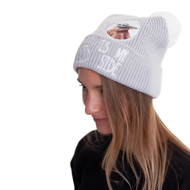 Gray - Back - Star Wars: The Mandalorian Good Side Beanie