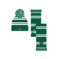 Green - Front - Harry Potter Slytherin Hat And Scarf Set