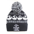 Black-White - Front - Nightmare Before Christmas Basic Snow Beanie