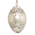 Gold - Front - Hill Interiors The Noel Collection Mercury Oval Bauble