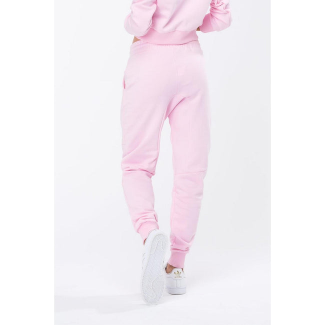 Pink - Back - Hype Womens-Ladies Script Joggers