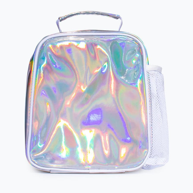 Silver - Back - Hype Holographic Lunch Bag