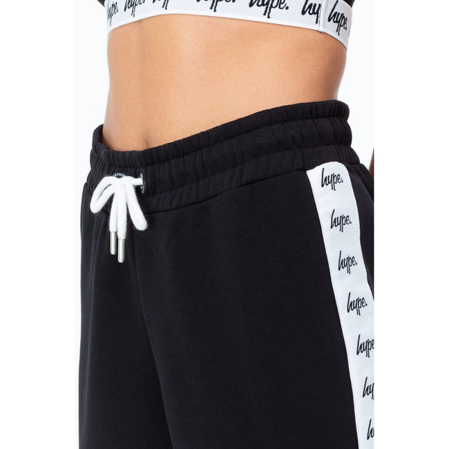 Black - Lifestyle - Hype Womens-Ladies Tape Culottes