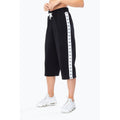 Black - Front - Hype Womens-Ladies Tape Culottes