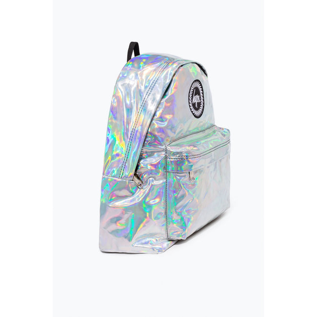 Silver - Side - Hype Holographic Backpack