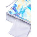 Silver - Side - Hype Holographic Drawstring Bag