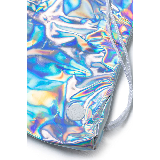 Silver - Lifestyle - Hype Holographic Drawstring Bag