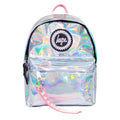 Silver - Front - Hype Holo Mini Backpack