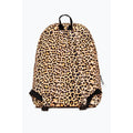 Brown-Black - Back - Hype Leopard Print Backpack