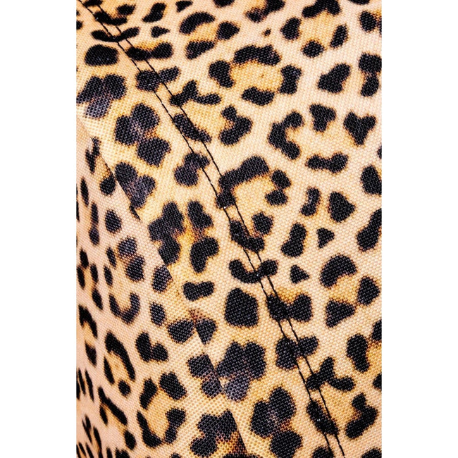 Brown-Black - Lifestyle - Hype Leopard Print Backpack
