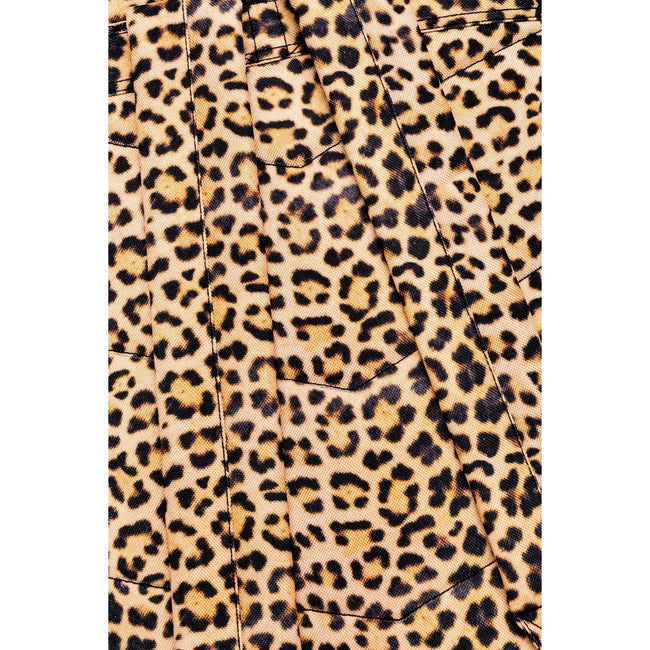 Brown-Black - Pack Shot - Hype Leopard Print Backpack