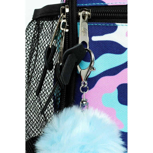 Pink-Sky Blue-Navy - Pack Shot - Hype Evie Camo Lunch Bag