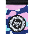 Pink-Sky Blue-Navy - Close up - Hype Evie Camo Lunch Bag