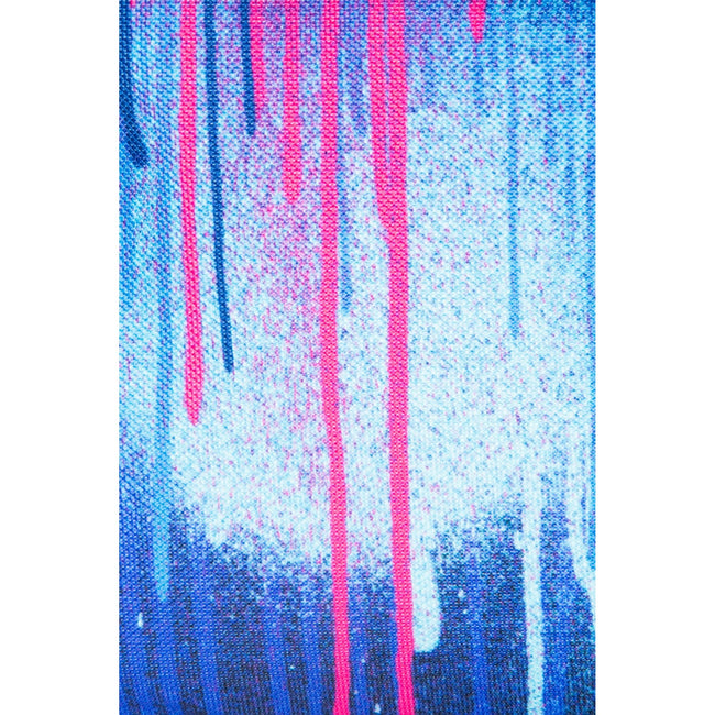 Blue-Navy-Fuchsia - Lifestyle - Hype Neon Drips Backpack