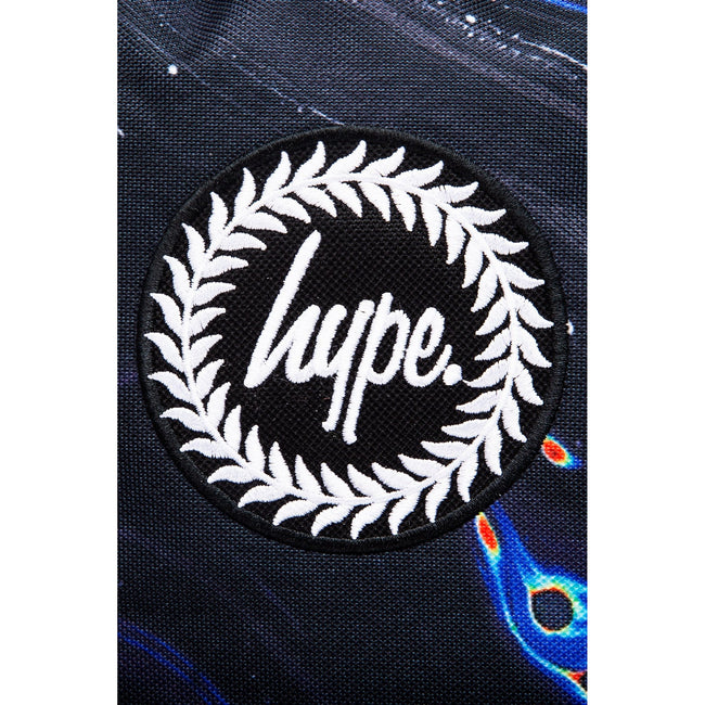 Navy-Blue-Orange - Pack Shot - Hype Rainbow Marble Backpack
