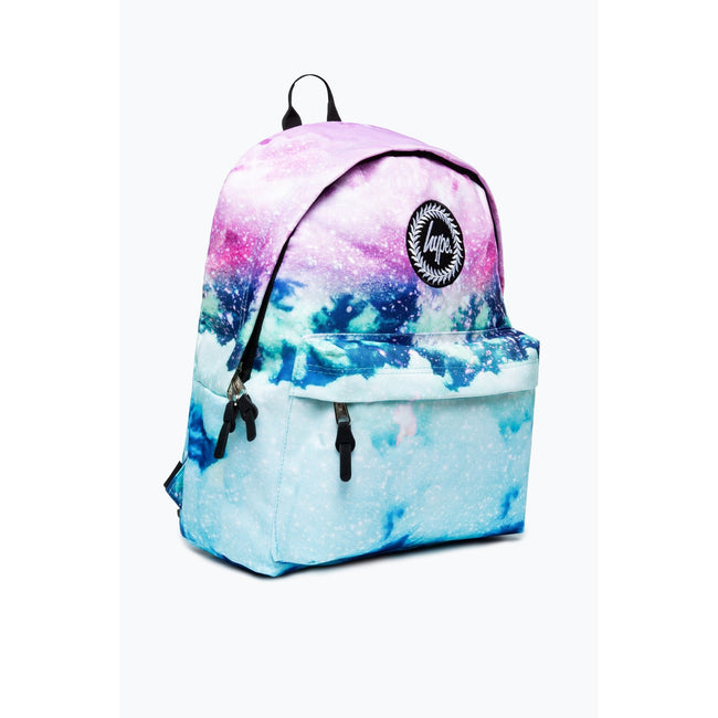 Blue-White - Side - Hype Glitter Sky Knapsack