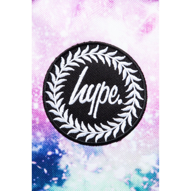 Blue-White - Pack Shot - Hype Glitter Sky Knapsack