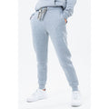 Gray - Front - Hype Womens-Ladies Drawstring Sweatpants