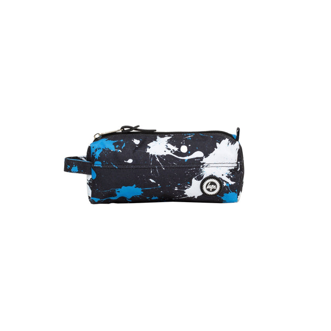 Black-White-Blue - Front - Hype Splattered Pencil Case