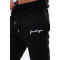 Black - Side - Hype Mens Scribble Sweatpants