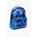 Blue-Black-Neon Green - Side - Hype Camo Logo Knapsack