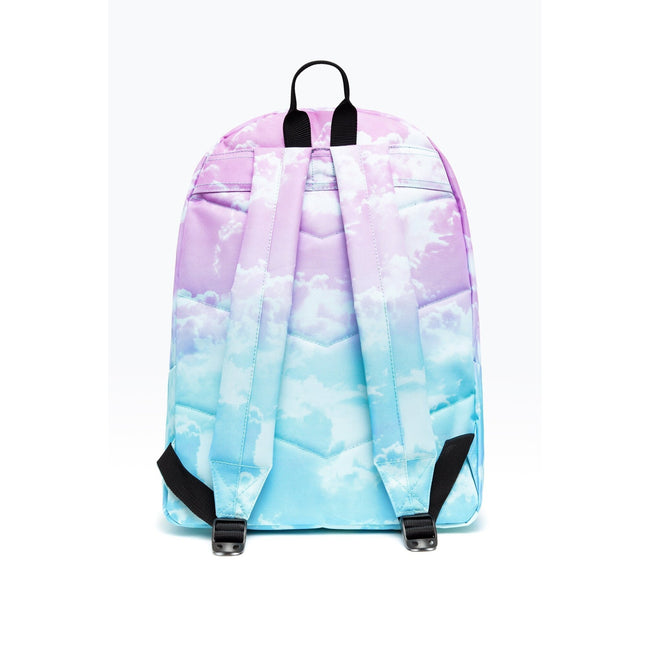 Blue-Lilac - Back - Hype Clouds Knapsack