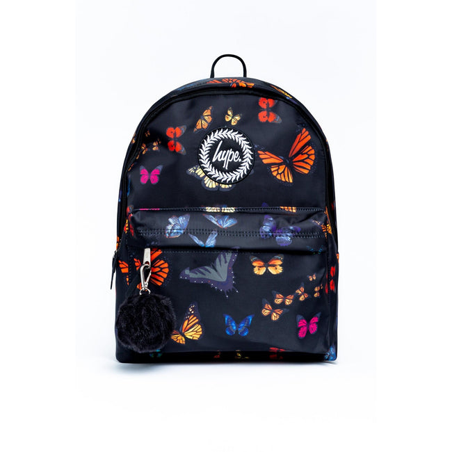 Multicolored - Front - Hype Butterfly Winter Knapsack