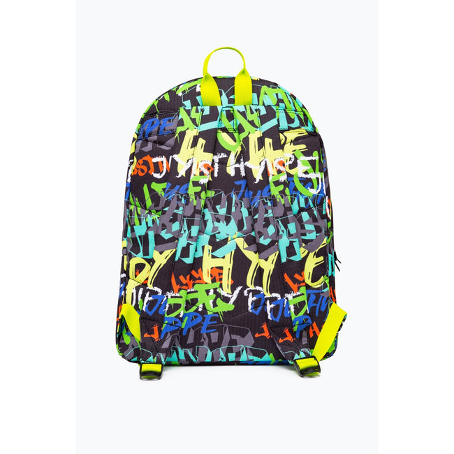 Multicolored - Back - Hype Graffiti Logo Knapsack