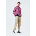 Red-Black-Pink - Back - Hype Mens Hand Floral Hoodie