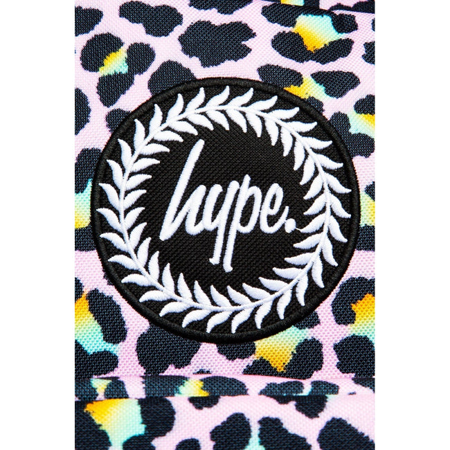 Multicolored - Close up - Hype Disco Leopard Utility Backpack