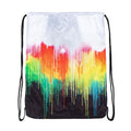 Multicolored - Back - Hype Drips Drawstring Bag