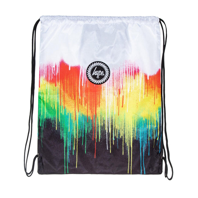 Multicolored - Front - Hype Drips Drawstring Bag
