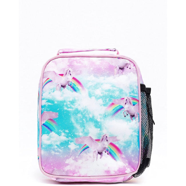 Pink-Blue-White - Back - Hype Unicorn Skies Lunch Bag