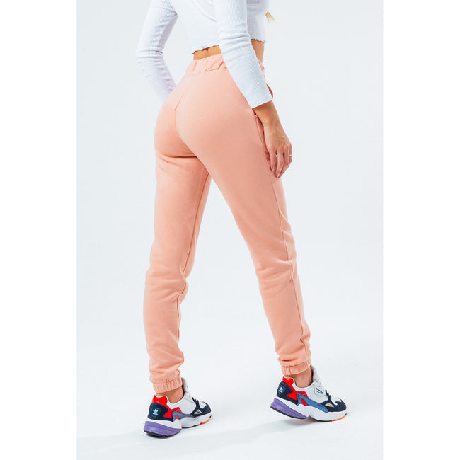 Peach - Back - Hype Womens-Ladies Sweatpants