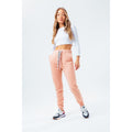 Peach - Side - Hype Womens-Ladies Sweatpants