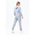 Gray - Side - Hype Womens-Ladies Baggy Sweatpants