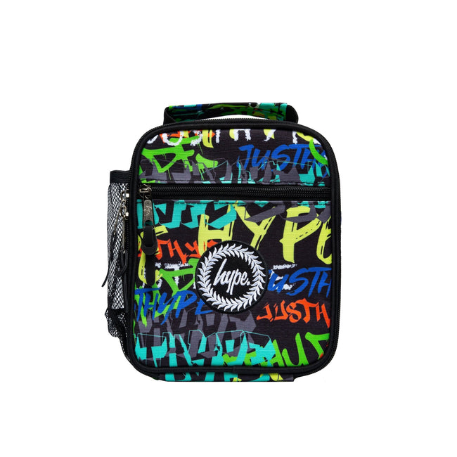 Multicolored - Front - Hype Logo Graffiti Lunch Bag