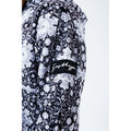 Black-White - Pack Shot - Hype Mens Mono Tile Oversized Pullover Hoodie