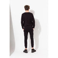 Black - Side - Hype Childrens-Kids Script Crewneck