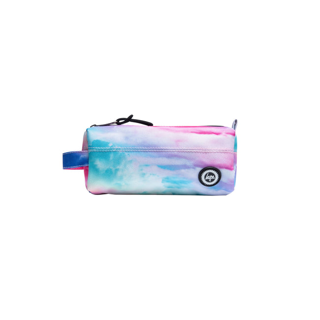 Pink-Blue - Front - Hype Rainbow Cloud Pencil Case