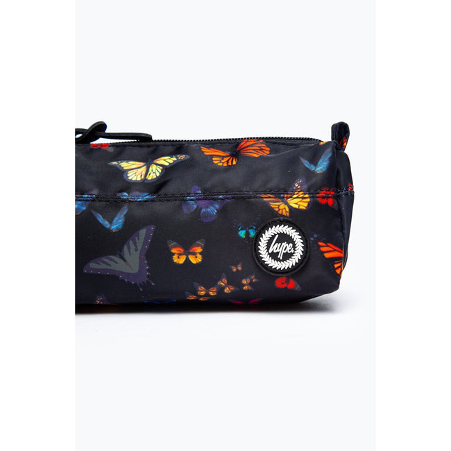 Multicolored - Side - Hype Butterfly Pencil Case