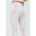 Peach-White - Pack Shot - Hype Womens-Ladies Dye Leggings