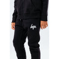 Black - Pack Shot - Hype Childrens-Kids Script Sweatpants