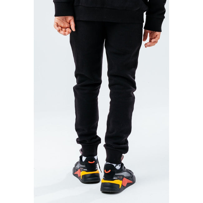 Black - Lifestyle - Hype Childrens-Kids Script Sweatpants
