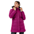 Berry - Front - Hype Childrens-Kids Longline Padded Parka